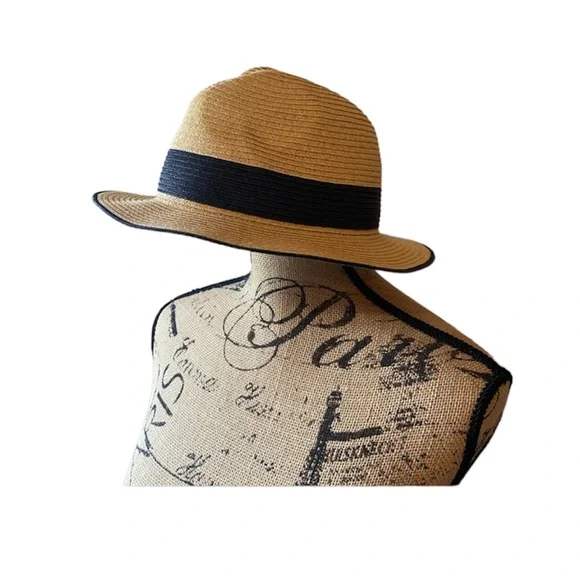 Other Stories Accessories Other Stories Fedora Woven Straw